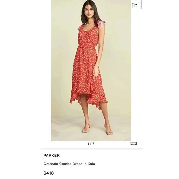 Parker Grenada Dress Sold Out Style - Picture 2 of 6